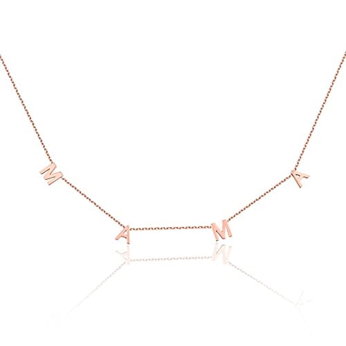 SINYARS 14K Gold Mama Necklace- First Mothers Day Gifts for New Mom - Hypoallergenic, Water-Resistant & Tarnish-Free - Momma Necklace for Women - For Mother to Be - Mama Gifts