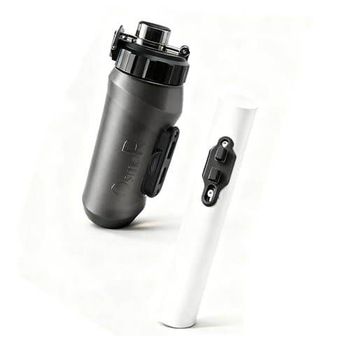 Magnetic Cycling Water Bottle with Bike Mount – 600ml / 20oz, Quick Snap-Release, Cage-Free, One-Handed Access – M5 Screws Included – Fits MTB, Road & Gravel Bikes