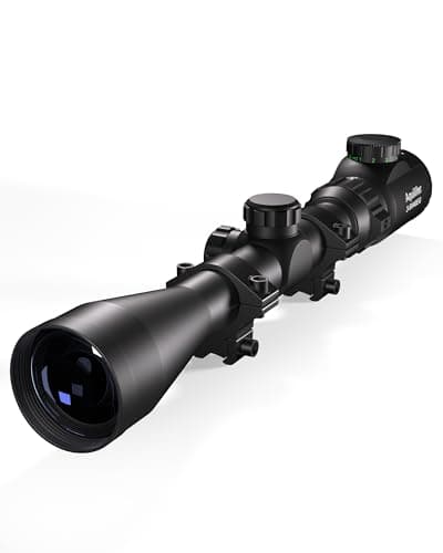 Aquilifer HT 3-9x40 Rifle Scope SFP, Red/Green Illuminated Optics Riflescope, 1 inch Tube Scope for Hunting, 1/4 MOA Clicks, Waterproof Fogproof Shockproof, 11mm Dovetail Rails Included