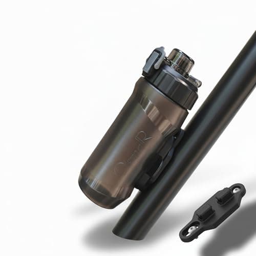 OsmaR 600ml (20oz) Magnetic Sports Hydration Bottle with Universal Mount – Quick Release, Leakproof, One-Hand Quick Release, Fits Most Bicycles