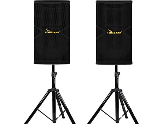 IDOLMAIN IPS-P18 1800W Professional Deep Bass and Clarity Karaoke Loudspeaker with Stand Combo