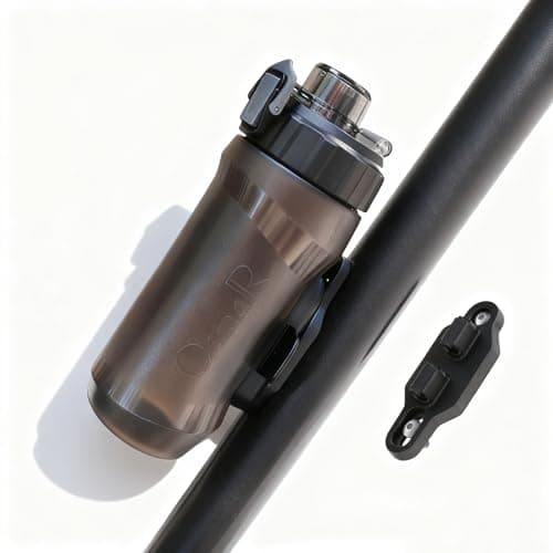 OsmaR 450ml (15oz) Magnetic Cycling Hydration Bottle with Mount – Quick Release, Leakproof, One-Hand Operation, Compatible with Most Bike Frames