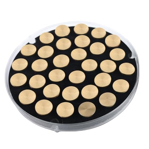 VSECUON 32-Slot Wax Seal Stamp Storage Case Waterproof Dustproof Great Tool for Organizing Sealing Wax Stamp Heads(Style 3)