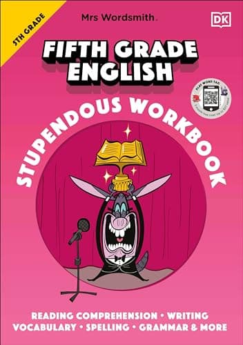 Mrs Wordsmith 5th Grade English Stupendous Workbook: with 3 months free access to Word Tag, Mrs Wordsmith's vocabulary-boosting app!