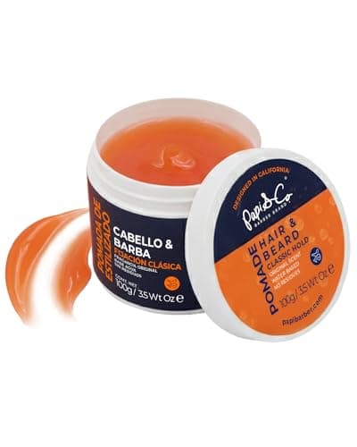 PAPI & CO. Men’s Water Based Pomade, Versatile Hair Products for Men, No Residue, No Flakes Pomade for Men, Classic Hold, 115 g