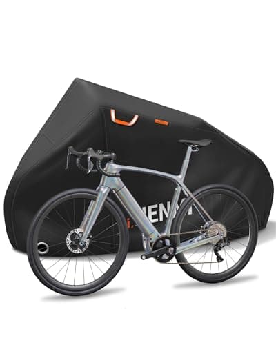 Heavy Duty 420D Waterproof Bicycle Cover - Outdoor Protection for eBike, Mountain, Road, Hybrid & More