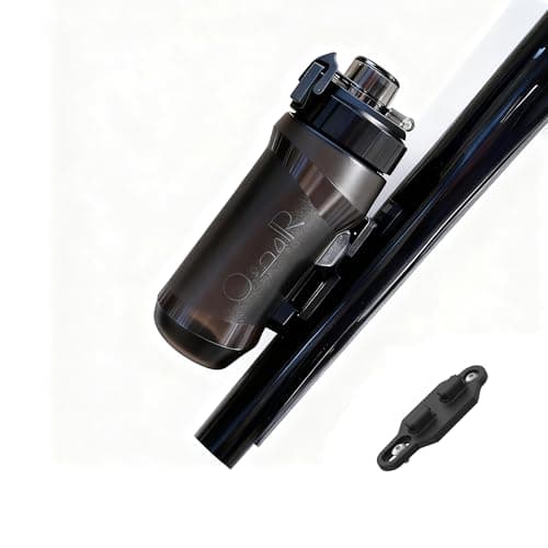 OsmaR 25oz(750ml) Magnetic Bicycle Water Bottle with Bike Mount – Quick Release Cycling Squeeze squirt, One-Hand Operation, for Road & Mountain Bikes, Ideal Gift for Cyclists