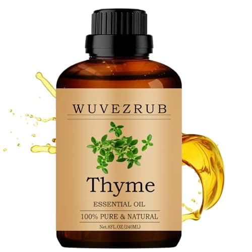 Thyme Essential Oil 240ML, 100% Pure and Natural for Aromatherapy Diffuser - 8 Fl Oz