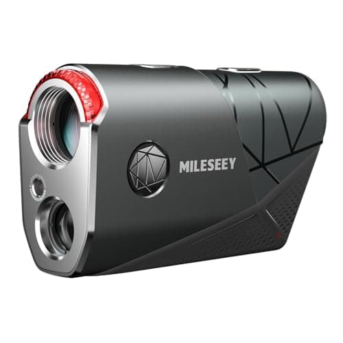 MILESEEY GenePro S1 AI Golf Rangefinder with Smart Slope, 2000 Yards Laser Range Finder 7.5X Magnification, 0.1s Flag Pole Locking Vibration, Magnetic Mount