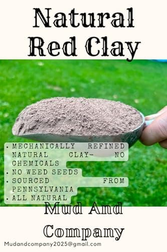Red Clay for DIY seedballs & More 500 Grams
