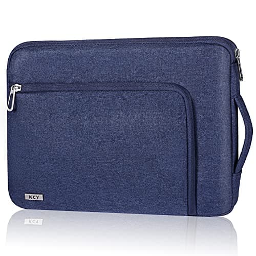 KCY Laptop Sleeve 11.6 Inch, Waterproof Slim Laptop Case Bag with Handle Compatible with Surface Pro 7/8/9/11/12, MacBook Air 11/12, 11-12 Inch Chromebook, Blue