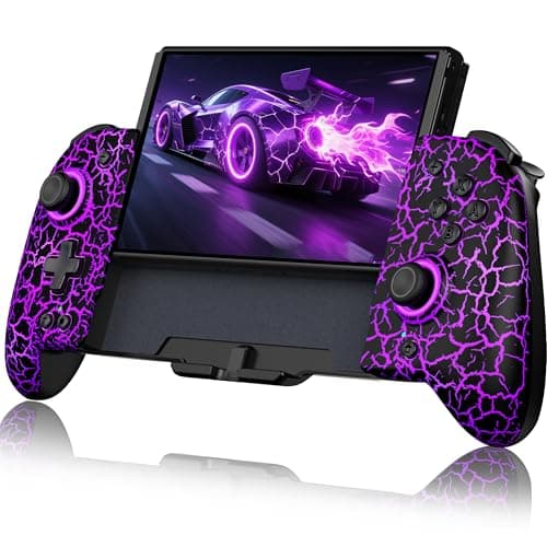 NealGamefy Switch Controllers,Wireless Switch Pro Controller for Nintendo Switch/OLED Controller,Upgrade Full-Size Ergonomic One Piece Handheld Controller with Programmable,TURBO,Vibration