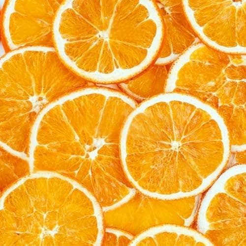 Dried Orange Slices 16 oz / 1 lb / 454 g - Natural Dehydrated Fruit Wheels Bulk | Resealable Bag | Perfect for Cocktails, Garnish, Drink, Decor, DIY Craft, Potpourri, Baking, Tea