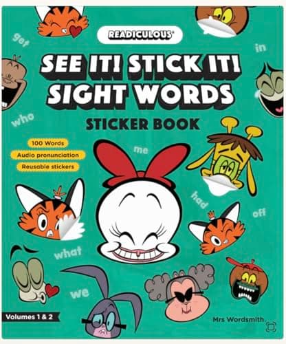 SEE IT STICK IT SIGHT WORDS VOL 1 2 (MRS WORDSMITH VERSION 2)