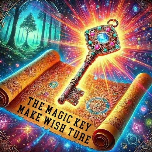 ijbnhd Halloween Diamond Art Kits for Adults, Magic Key Diamond Painting Kits for Beginners, DIY Full Drill Gem Art Crafts for Home Wall Decor 14 x 14 Inch