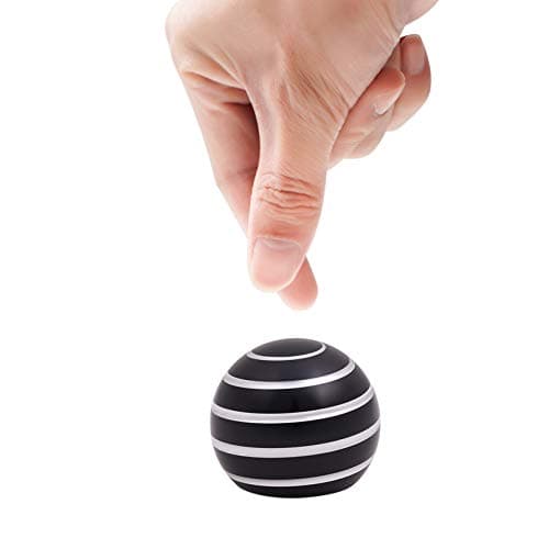 Desk-Fidget-Kinetic-Toys Cool-Gadgets: Cool-Stuff Thing Game Toy for Adult Teen Children Kid, Optical-Illusion Stress Relief Gifts for Man Women Home Office School Christmas Spinning Up 180 Seconds