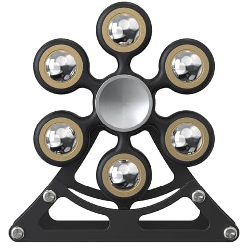 Desk Toys for Fidget Ferris-Wheel Spinner: 4mins Metal Cool-Gadgets Kinetic-EDC-Toy, Cool-Stuff for Kid Children Teen Adult, ADHD Tools Stress Relief Gift for Office Home School Men Woman Christmas