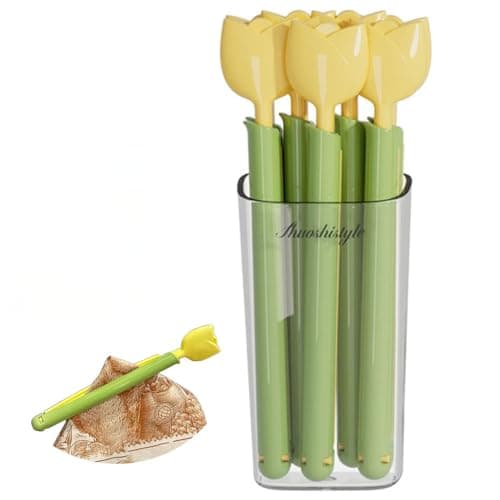 Bag Sealing Clips for Food Package, Set of 5 Food Clips with Flower Shape for Food Packages with Magnetic Storage Box, Magnetic Attachable, Keep Food Fresh & Organized, Seal Snack Bags