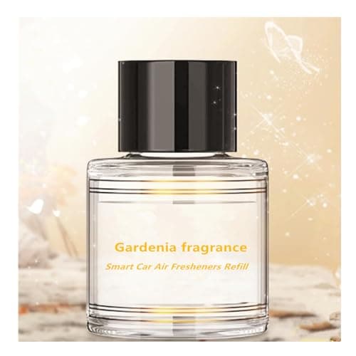 50ML Smart Car Air Fresheners Refill JK577/579 Dedicated Perfume Refill Car Diffuser Refill Can be Used for 3-5Months Made with Natural Plant Extracts (Gardenia fragrance)