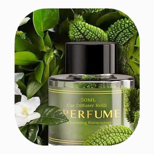 Smart Car Air Fresheners Refill 50ML Made with Natural Plant Extracts Compatible with Various Car Diffuser Refill Universal Perfume Available for 3-5 Months (Charming Encounters)