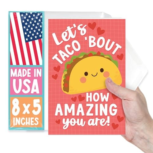 Funny Valentines Day Cards for Kids School - Happy Valentines Cards for Kids Classroom, Wedding Anniversary Card, Romantic Birthday Card for Her, Happy Sweetest Day Gifts for Him, Vday Cards