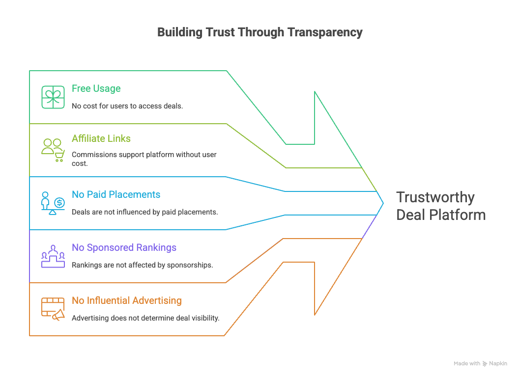 Transparency and trust icon